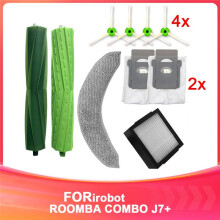 Do Akcesoriów do Zamiatarek dla COMBO J7+, Szczotki Głównej, Szczotki Bocznej, Filtra, Worka na Kurz.