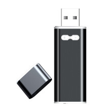 Enregistreur Audio Numérique MP3 Double USB 2.0 avec Voix, Lecteur MP3 WAV, 25 Heures D'Enregistrement, Brancher et , 32 Go