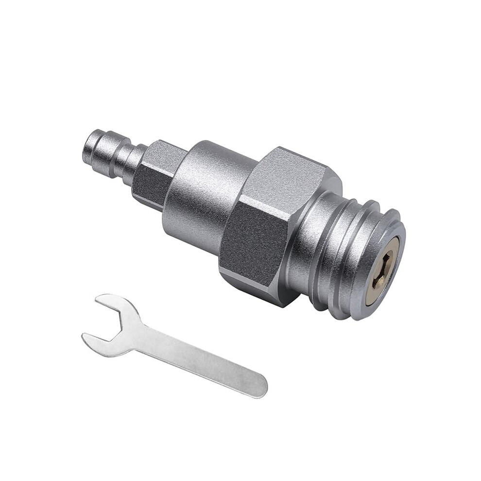 Carbon Dioxide Filling Adapter 8Mm Male Quick Disconnect For Soda Water Machine Maker External Co2 Tank 4714039206819
