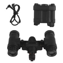 An/PVS31 Óculos de Visão Noturna Binoculares de Tubo Duplo Acessórios para Capacete Modelo para Cosplay Preto