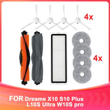 Für X10 S10 L10S Ultra W10S Pro Mijia Allzweck-Kehrmaschinenzubehör Aus Gummibürsten