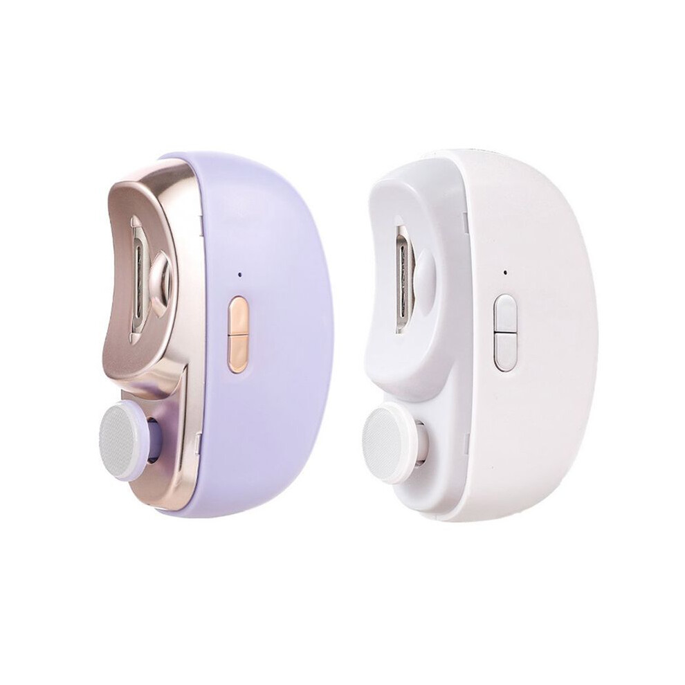 Electric Nail Clippers Portable Multifunctional Anti- Nail Clippers Automatic Anti-Pinch Nail Clippers A