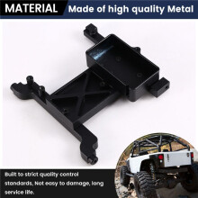 Metal Radio Receiver Equipment Box Kit for Axial SCX6 AXI05000 AXI05001 Trail Honcho 1/6 RC Crawler Car