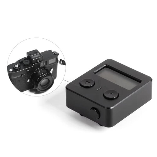 Metal Machine Top Light Meter External One-Button Real- Metering Dust-Proof Lens for   Volenda Silver 2