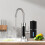 Liquid Soap Dispenser, Automatic Soap Dispenser,400ml Automatic Soap Dispenser Touchless, for Bathroom, Kitchen,Hotel 6