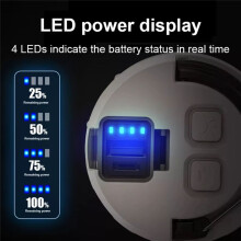 Rechargeable LED Camping Light, USB Type-C, 2400mAh Battery, Portable Outdoor Lantern with Dual Lighting Modes