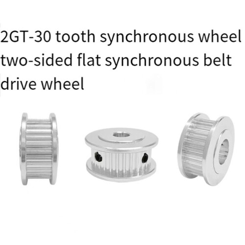 2GT Timing Belt Idler Pulley 30 Teeth 5mm Bore Compatible with 6mm Width Belt for 3D Printer 2
