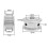 2GT Timing Belt Idler Pulley 30 Teeth 5mm Bore Compatible with 6mm Width Belt for 3D Printer 6