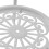 Double Layer Iron Plant Stand 50cm, White, Multi-Purpose Flower Rack 8