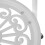 Double Layer Iron Plant Stand 50cm, White, Multi-Purpose Flower Rack 10