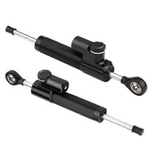 (As show, One size) Universal Aluminum Motorcycle Steering Damper Stabilizer Linear Reverse Safety Control Auto Damping