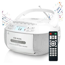 Multifunctional Boombox CD Cassette Player FM AM Tape CD Player Student Learning U Disk MP3 Stereo Music Player US PLUG