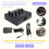 Microphone Preamp 3-Band Equalizer Balanced XLR Interface 60db Gain Mic Pre Amp for Dynamic and Condenser Mic US Plug A 6