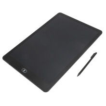 Tavoletta da scrittura LCD nera, 16 pollici, schermo da 14,5 pollici, 120 mAh