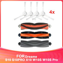For S10 S10PRO X10 W10S W10S Pro Main Side Brush Replacement Consumables Sweeper Consumables