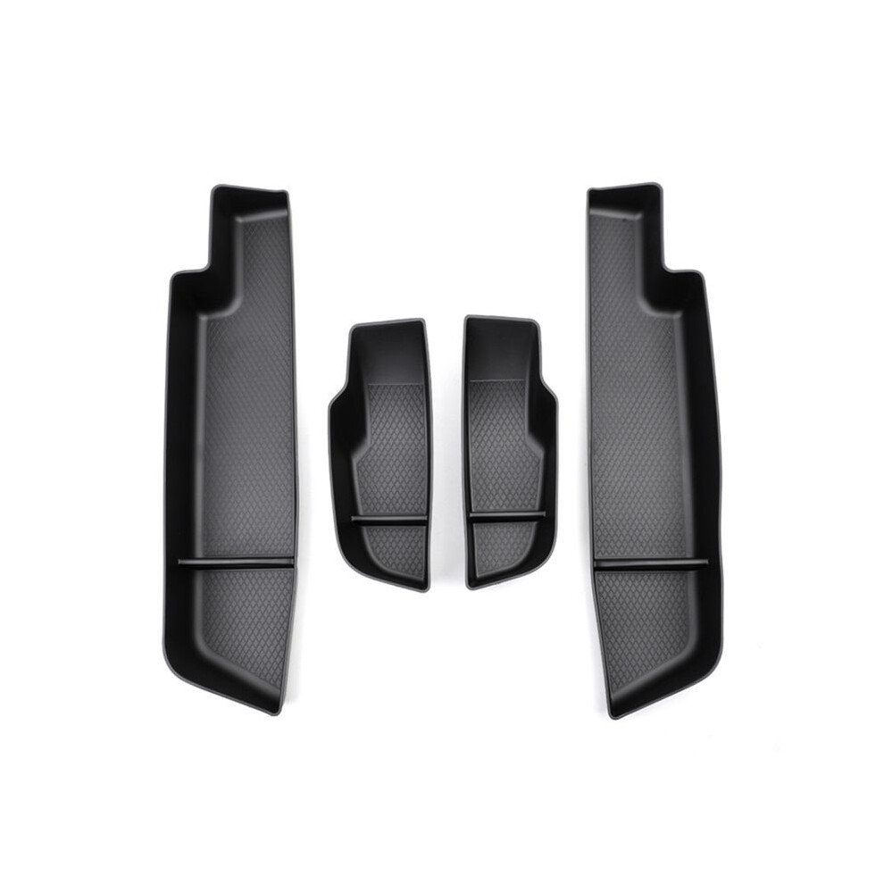 Car Door Side Storage Box Tpe Front Rear Door Handle Organizer Tidying Accessories For Q4 E-Tron Black 6034019117767