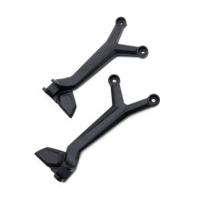 Supporto Poggiapiedi per Motocicletta per Trident 660 TRIDENT660 2021-2024 Kit Supporto Pedane Passeggero Posteriori Nero
