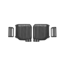 Car Rearview Mirror Cover Trim Sticker for Prado LC250 2024 Door Mirror Shell Carbon Fiber