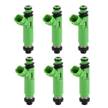 6Pcs Fuel Injectors 195500-3170 Fits for Montero Sport 3.0L V6 1998-2003