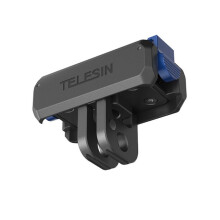 TELESIN Magnetic Two Claw Adapter for OSMO Action 3/4/5 Pro - Versatile Camera Mounting Solution for Enhanced Filming