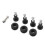 Car Modified Bolt- Radiator Bracket Kit for   1992-2000 K Series K-Swap 2