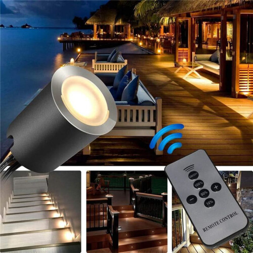 DC5-24V 15W Wireless Single Color Dimmer RF Remote Controller for Waterproof LED Underground Step Deck Light 1