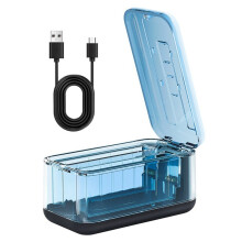 For X5 Camera Battery Charger Case Portable USB-C Rechargeable Battery Charger Digital Display Charging Box