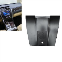 Car Dash Air Vents Plate Clock Bezel 55510-06030 5551006030 for Camry 2012-2017 Electronic Clock Trim Frame Panel