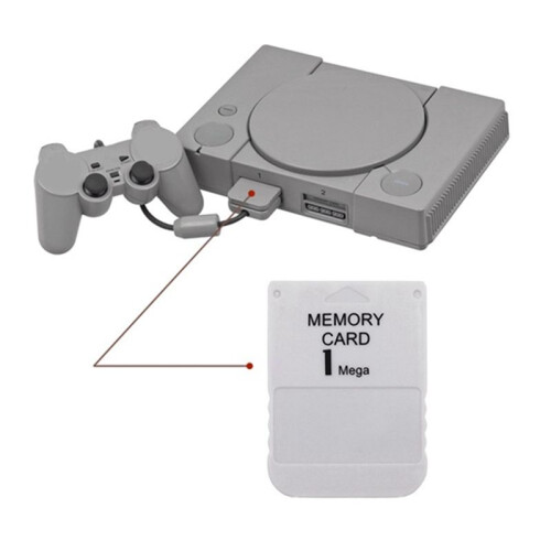 1MB Memory Save Saver Card for  Performance for  PS1 PSX Game System Game Console Save Game Data Saving Progress 1
