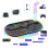 For  2 Multi-Function Dock NS2 Controller Charging Stand with RGB Lighting Cooling Charging Storage White 4