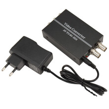 AV to SDI Converter for HD 3G SDI RCA to SDI BNC Audio Video Adapter for HDTV Monitor EU Plug