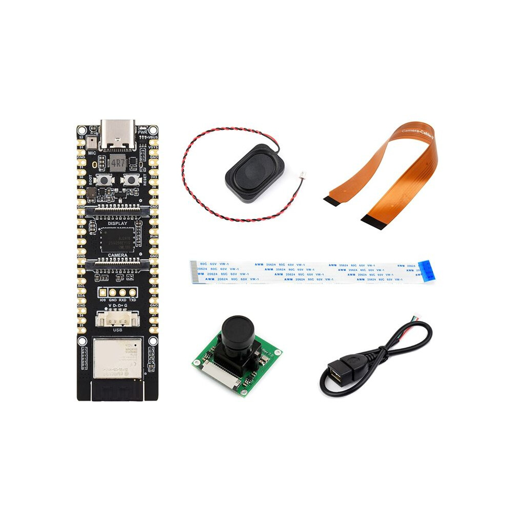 Waveshare Esp32-P4 Development Board With Wifi6 Risc-V Mcu 32Mb Psram 32Mb Flash Csi Camera Audio Speaker Mic For Ai Deepseek 4712139228939