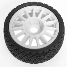 1:8 100mm RC Rally Off-Road Buggy Tires Wheel 17mm Hex for 1/7 1/8 ARRMA Redcat Team Losi HPI WR8 HSP C