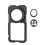 Phone Cage Kit for  15 Ultra 17mm Threaded Lens Backplate 67mm Threaded Filter Adapter Black 1