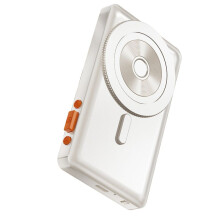 Magnetic Phone Vlog Selfie Monitor Screen for Selfie Vlog Live Stream for Android (White)