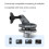 TELESIN 180 Adjustable Motorcycle Windshield Camera Mount for    Osmo 360 Aluminum Alloy Quick Release 7