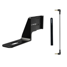 CYNOVA Suporte de Sapata Fria para  X5 Acessório de Áudio Essencial para Câmera de Ação Insta 360 X5 Aprimora A Captura de Áudio