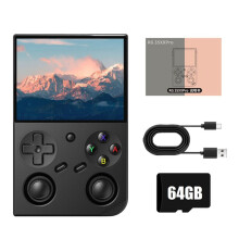 RG35XX PRO Video Game Console 3.5In IPSScreen Linux 64GB 5000+Games Support TV Output Game Player Support 30+Emulators A