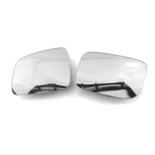 2Pcs Car Heated Rearview Mirror White Glass for Transporter T5 2003-2010 7E1857521A 7E1857522A