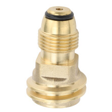 Heavy Duty Brass Propane Adapter POL QCC1