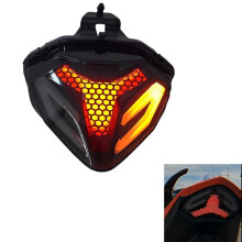 Feu Arrière à LED Fumé pour Moto avec Clignotants pour WINNER X 150 2023 2024 RSX150 2024