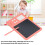 Talking Flash Cards Writing Tablet for Kids, Pink, 200mAh, ABS 5