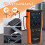 Portable Continuous Quantitative Analysis Ammonia Gas Hold  9000B Detector 0-100ppm Rechargeable with LCD Screen 6