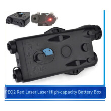 Indicador de Laser Vermelho PEQ2 para Equipamento de Decoração de Bateria Laser de 9ª Geração em Nylon Marrom