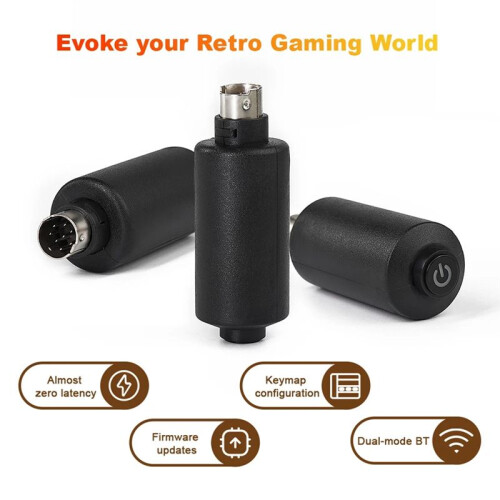 Wireless Game Controller Adapter for PC Engine for CoreGrafx Consoles to for PS4 PS5 for 8bitdo  Contorllers 1