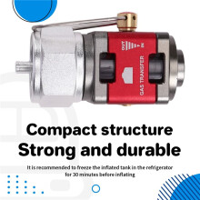 Outdoor Camping Visual Gas Tank Converter Tank Gas Refill Adapter Gas Adapter Flat Tank Converter Propane Tank