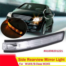 Side Rearview Mirror Light for A B-Class W169 W245 07-11 LED Turn Signal Indicator Light A1698201121 L