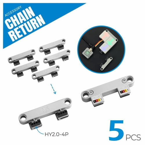 5Pcs Chain Return Connector for Chain Series for Unit Puzzle Side Connection 1