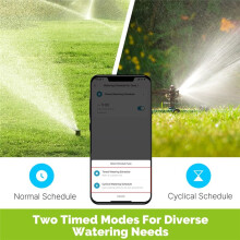 Tuya   Water Timer 1-Outlet Valve Sprinkler Rain Delay Filter Washer Auto Programmable Controller