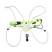 LED-Reflektor-Laufweste, fluoreszierendes Grün
